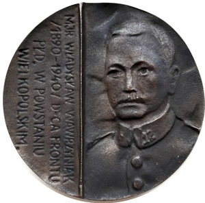 Medal pamiątkowy z 1988 r., wydany z okazji 80. rocznicy wybuchu Powstania Wielkopolskiego – ze zbiorów Muzeum Miasta Ostrowa Wielkopolskiego