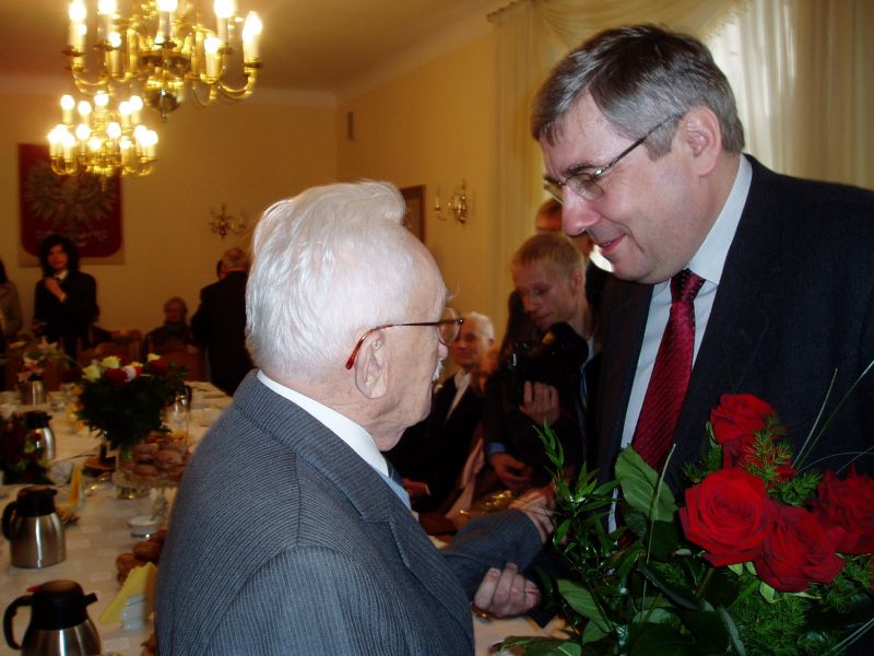 Przewodniczący Rady Miasta Poznania, Grzegorz Ganowicz, składa życzenia