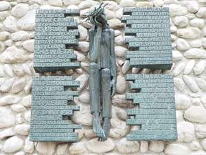 Tablica poświęcona polskim ofiarom KL Dachau. Fot. M. Szczesiak-Ślusarek