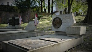 Tomasz Drobnik – grób na Cmentarzu Zasłużonych Wielkopolan