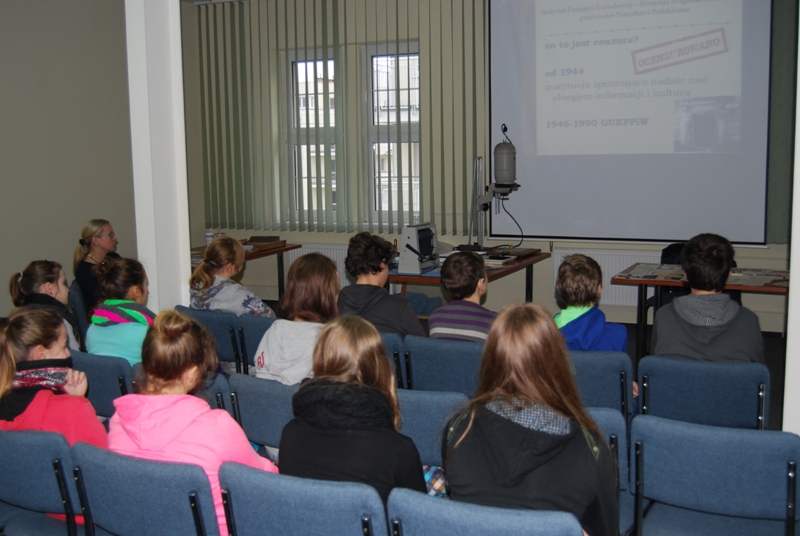 W warsztatach udział wzięli uczniowie klasy olimpijskiej z Gimnazjum w Zespole Szkół nr 2 z Oddziałami Integracyjnymi w Poznaniu