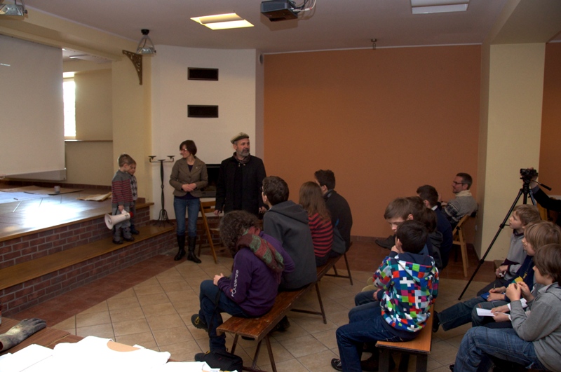 Andrzej Nowotny (NZS 1980) wprowadza w tajniki podziemnego drukarstwa