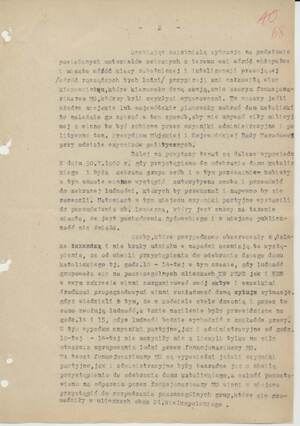 Meldunek zastępcy komendanta powiatowego MO w sprawie wydarzeń 30 maja 1960 r.