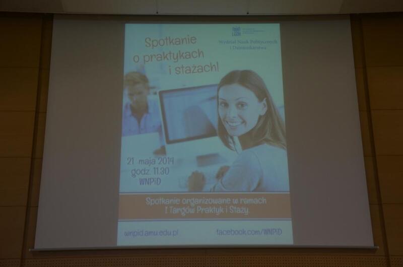 I Targi Praktyk i Staży na WNPiD UAM