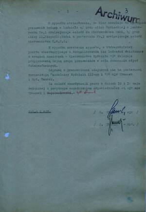 Plan zabezpieczenia Zielonej Góry przez Wydz. „B” (obserwacji) sporządzony przez kpt. Jana Dworaka w związku z mogącymi wystąpić w dniu 30 maja 1960 r. niepokojami społecznymi