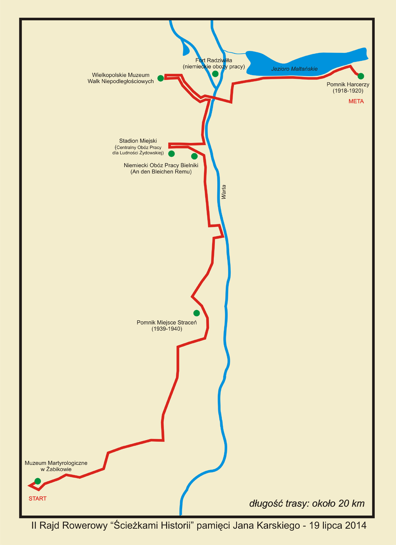 Przebieg trasy rajdu