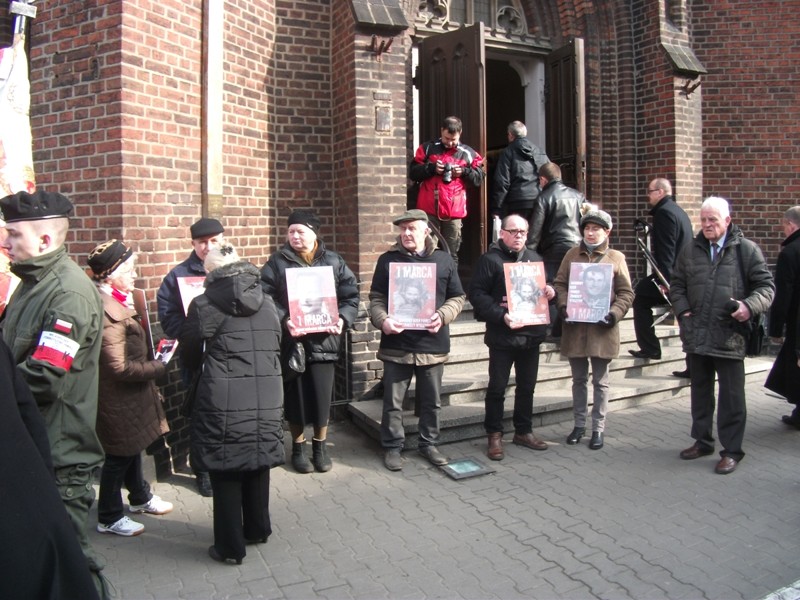 Marsz Pamięci po Mszy św. w intencji Żołnierzy Wyklętych