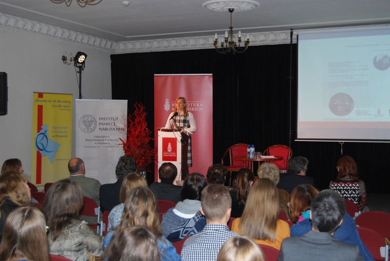 Otwarcie konferencji – Anna Gruszecka, dyrektor Biblioteki Raczyńskich