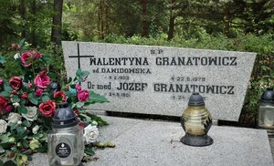 Józef Granatowicz – grób na Miłostowie