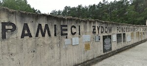 Las Rzuchowski: ściana pamięci ofiar obozu Kulmhof