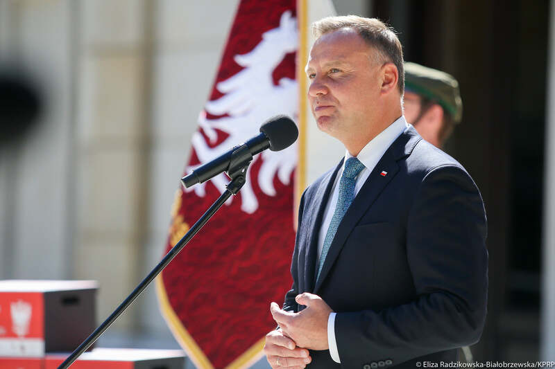 Prezydent RP poparł inicjatywę ustanowienia Święta Narodowego Zwycięskiego Powstania Wielkopolskiego. Fot. Eliza Radzikowska-Białobrzewska (KPRP)
