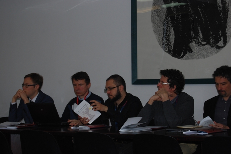 Od lewej: Piotr Chmielewski, Piotr Matczak, Mateusz Flont, Michel Dupuy, Laurent Coumel 