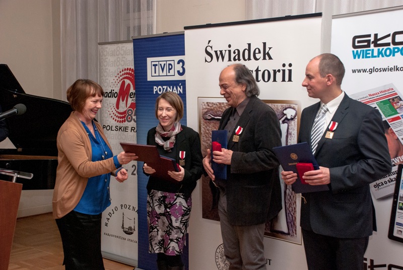 ...i wręczyła laureatom listy gratulacyjne od Wojewody Wielkopolskiego