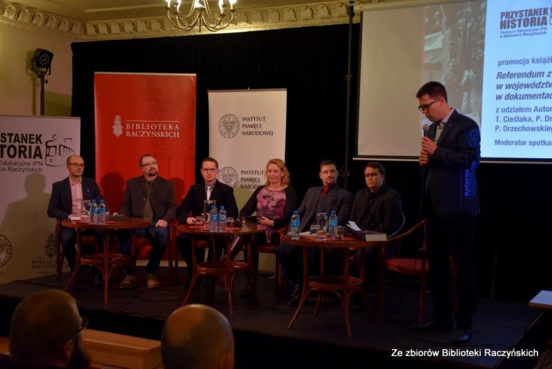 Promocja książki „Referendum z 30 czerwca 1946 roku w województwie poznańskim w dokumentach UB. Wybór źródeł” w CE IPN „Przystanek Historia” w Bibliotece Raczyńskich 