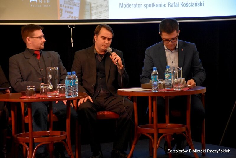 Dyskusja wokół książki „Referendum z 30 czerwca 1946 roku w województwie poznańskim w dokumentach UB. Wybór źródeł” w CE IPN „Przystanek Historia” w Bibliotece Raczyńskich. A voce Piotr Orzechowski 