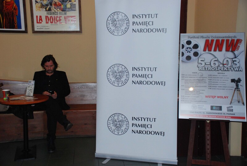 Retrospektywa festiwalu filmów dokumentalnych „Niepokorni, Niezłomni, Wyklęci 1939–1989” w poznańskim kinie Rialto. Gościem specjalnym drugiego dnia retrospektywy był dyrektor Festiwalu NNW, reżyser, dokumentalista Arkadiusz Gołębiewski   