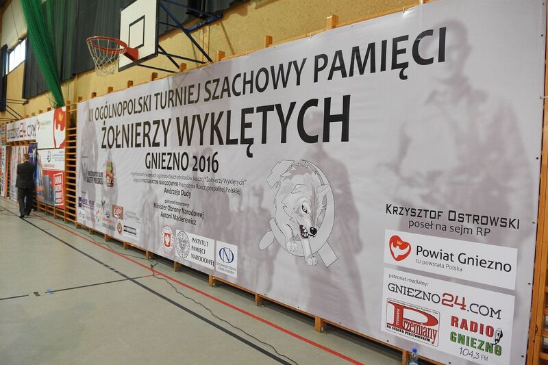 Narodowy Dzień Pamięci Żołnierzy Wyklętych w Gnieźnie. III Ogólnopolski Turniej Szachowy Pamięci Żołnierzy Wyklętych 