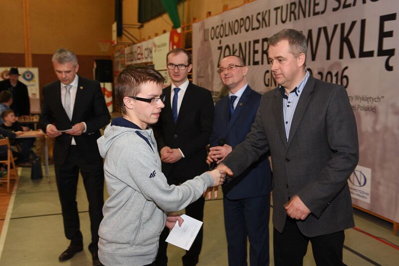 Narodowy Dzień Pamięci Żołnierzy Wyklętych w Gnieźnie. III Ogólnopolski Turniej Szachowy Pamięci Żołnierzy Wyklętych 