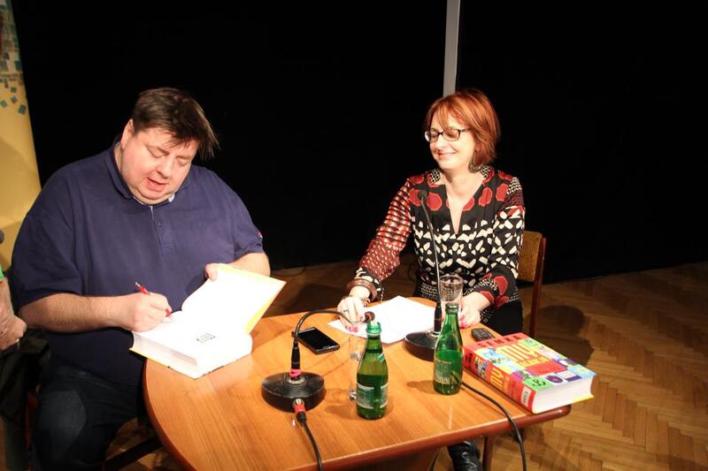 Spotkanie z Piotrem Semką w Centrum edukacyjnym IPN „Przystanek Historia” w Wojewódzkiej i Miejskiej Bibliotece Publicznej im. C. Norwida w Zielonej Górze 