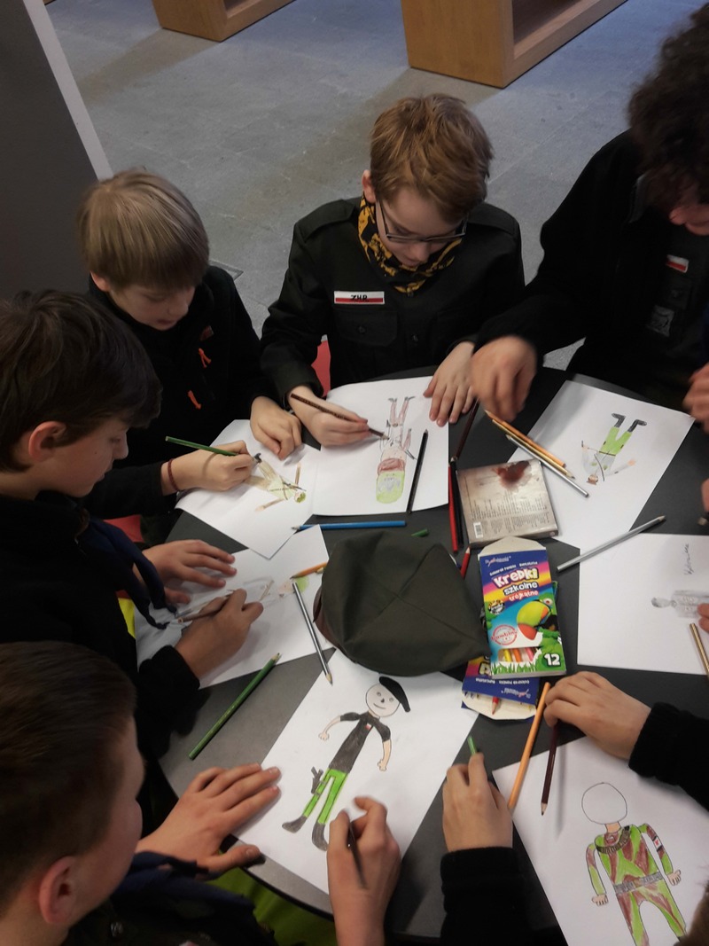 Spotkanie dla dzieci z „rycerzami lasu”. 