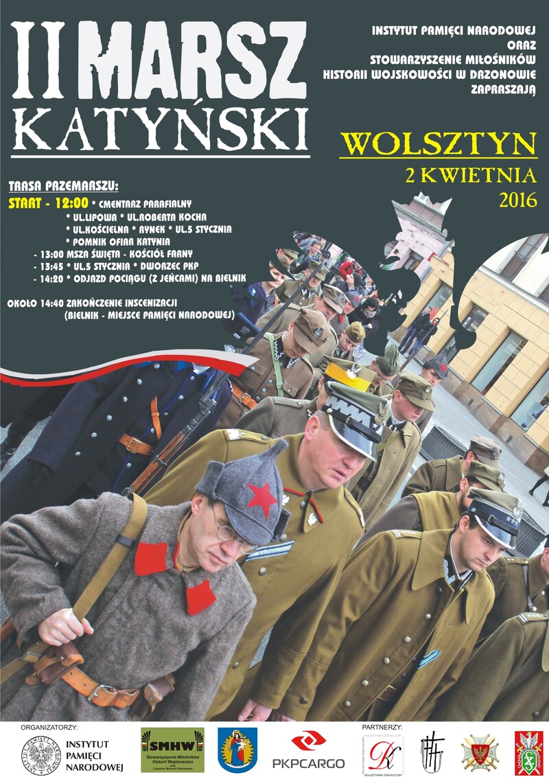 II Marsz Katyński Wolsztyn 