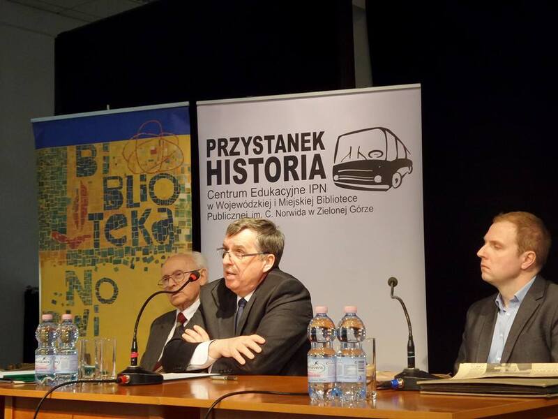 Spotkanie w Centrum Edukacyjnym IPN „Przystanek Historia” w WiMBP im. Norwida w Zielonej Górze 