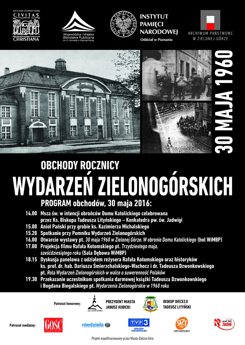 56 ROCZNICA WYDARZEN ZIELONOGORSKICH 
