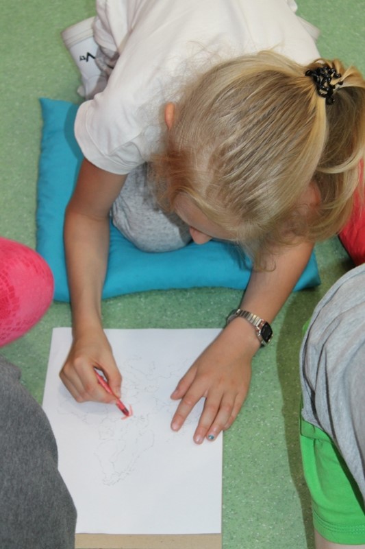 Zajęcia edukacyjne „Polak mały – polskie symbole narodowe” w Bibliotece Pana Kleksa w Zielonej Górze