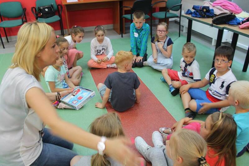 Zajęcia edukacyjne „Polak mały – polskie symbole narodowe” w Bibliotece Pana Kleksa w Zielonej Górze