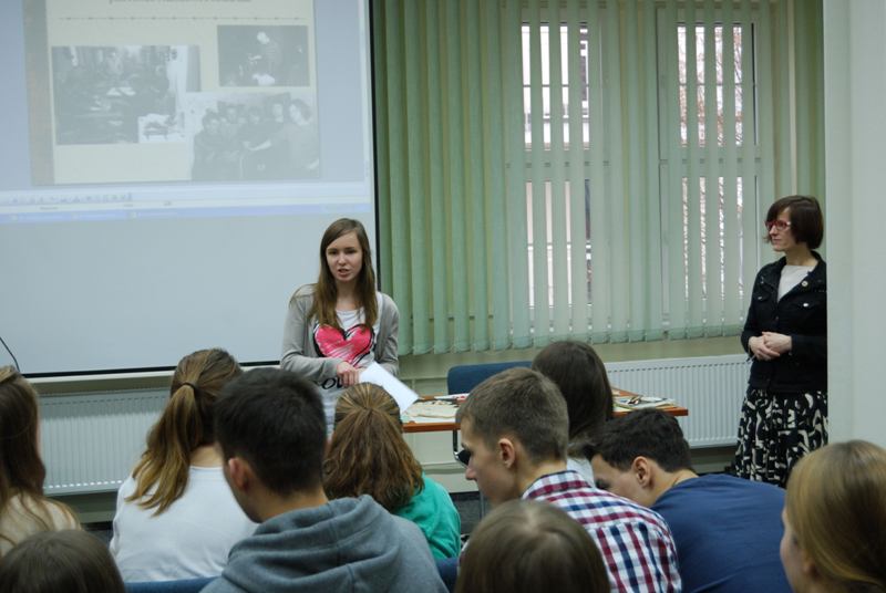 „W podziemnej drukarni. Warsztaty ze świadkiem historii” – Poznań, listopad – grudzień 2013