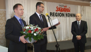 Promocja książki „NSZZ »Solidarność« Region Konin. Wybór dokumentów, tom II (1981–1989)” – Konin, 10 grudnia 2016
