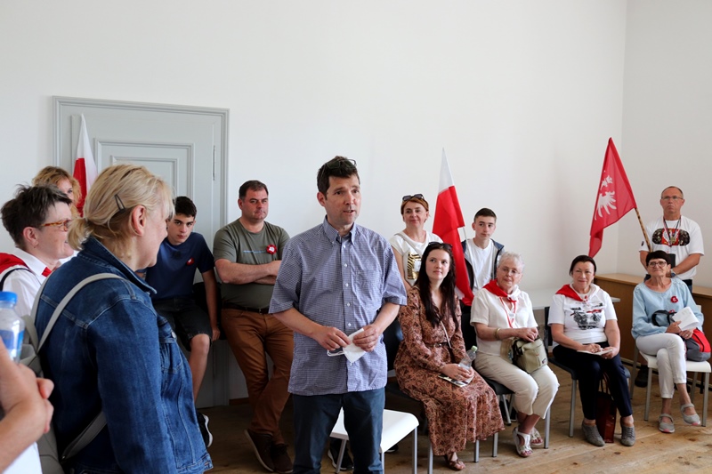 Wyjazd Pamięci do Górnej Austrii 2022. Wizyta w Zamku Śmierci Hartheim.