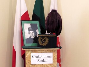 Ekspozycja poświęcona Zenonowi Zającowi w Regionalnej Izbie Pamięci w dawnym ratuszu rostarzewskim