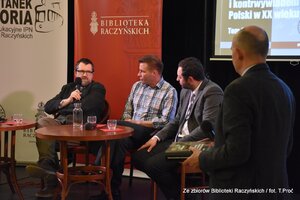 Spotkanie dyskusyjne „Szpiedzy w PRL” w Centrum Edukacyjnym IPN „Przystanek Historia” w Bibliotece Raczyńskich