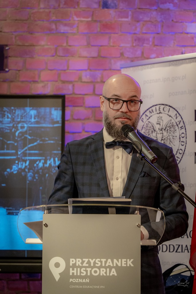 Tomasz Cieślak, Oddziałowe Biuro Edukacji Narodowej IPN w Poznaniu. Fot. Przemysław Glinkowski