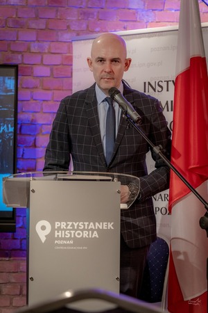 Dr hab. Rafał Reczek, Dyrektor IPN w Poznaniu. Fot. Przemysław Glinkowski