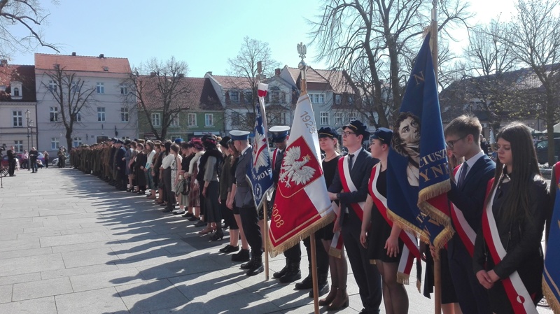 Katyński Marsz Cieni Wolsztyn 2017