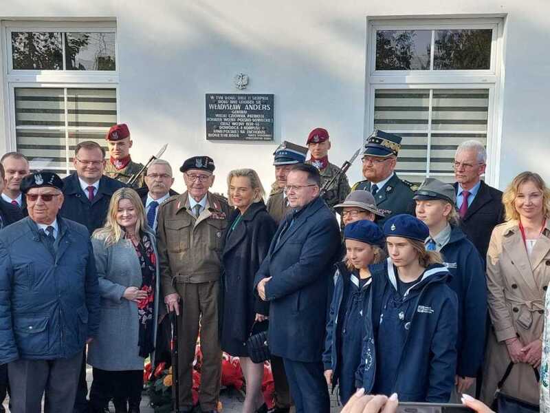 Pod domem generała Andersa w Krośniewicach