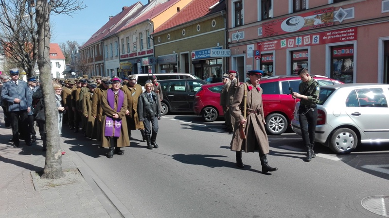Katyński Marsz Cieni Wolsztyn 2017