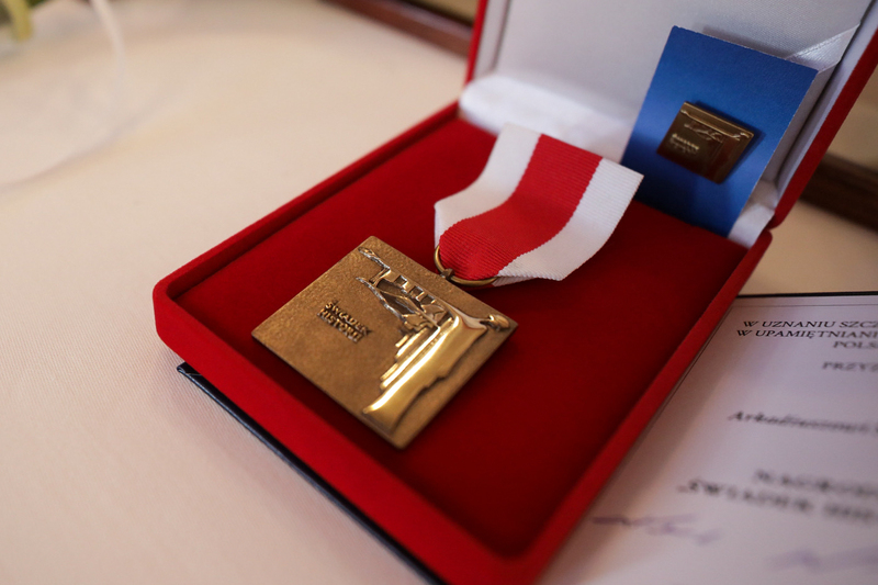 Uroczysta gala XIII edycji Nagrody Honorowej Prezesa IPN „Świadek Historii”. Fot. Mikołaj Bujak IPN