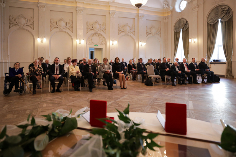 Uroczysta gala XIII edycji Nagrody Honorowej Prezesa IPN „Świadek Historii”. Fot. Mikołaj Bujak IPN