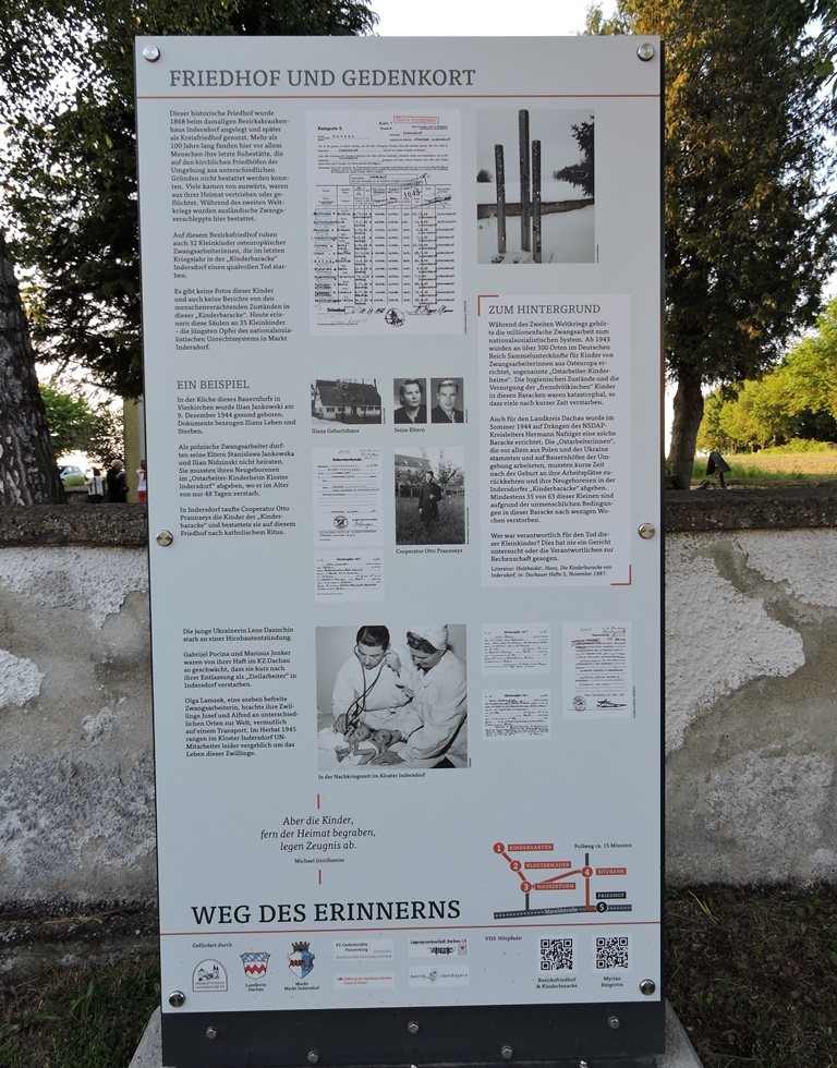 Cmentarz w miejscowości Indersdorf. Fot. Jerzy Osypiuk