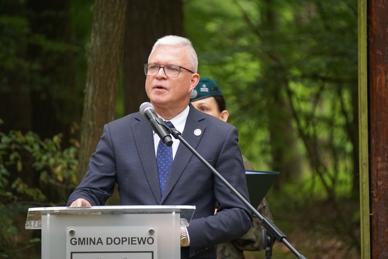 Przemawia Wielkopolski Kurator Oświaty Robert Gaweł