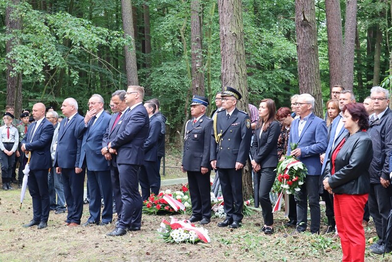 Uroczystości w lasach Palędzia i Dąbrówki