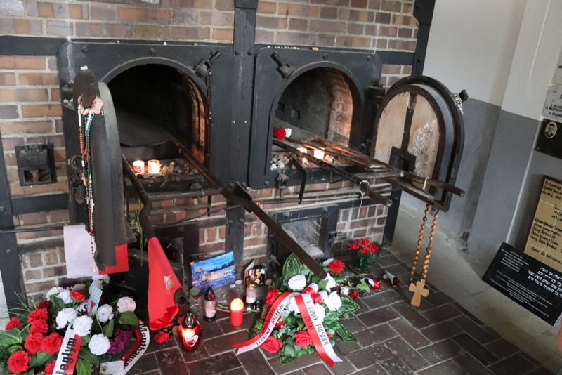 Widok na krematorium, Miejsce Pamięci KL Mauthausen. Fot. Tomasz Cieślak