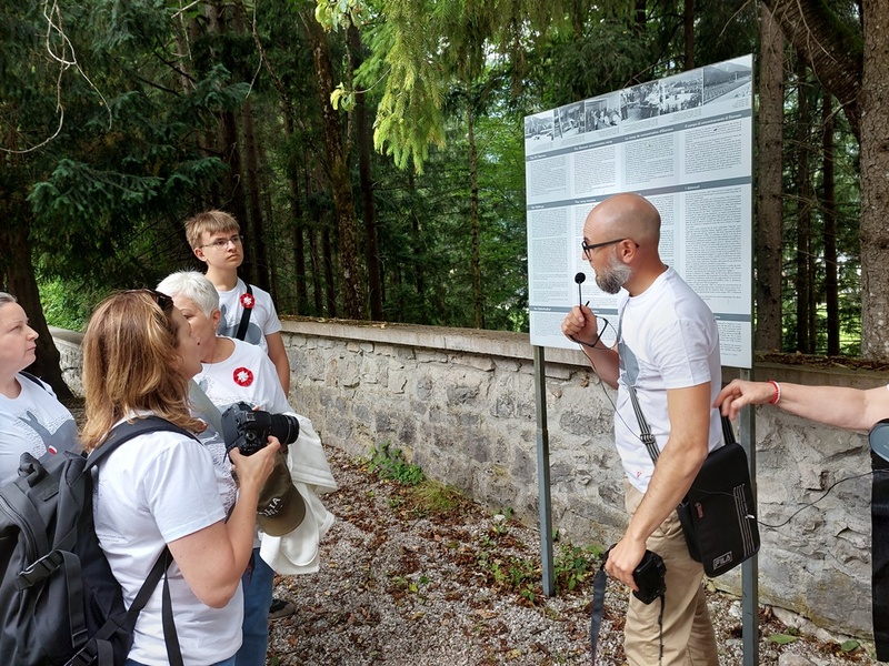 Miejsce Pamięci Ebensee. Fot. Marta Szczesiak-Ślusarek