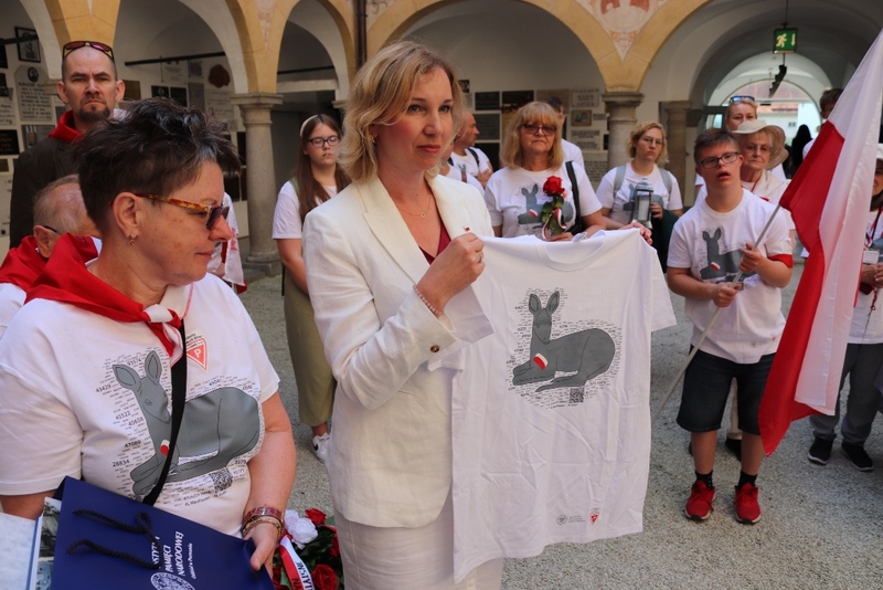Wizyta polskiej delegacji w Zamku Śmierci Hartheim. Fot. Tomasz Cieślak