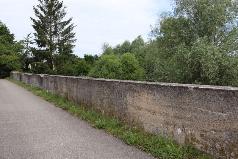 Wizyta na moście Schleppbahnbrücke St. Georgen an der Gusen. Fot. Tomasz Cieślak