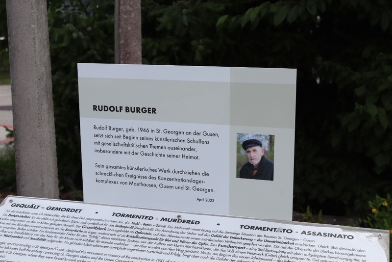 Wizyta na moście Schleppbahnbrücke St. Georgen an der Gusen. Fot. Tomasz Cieślak