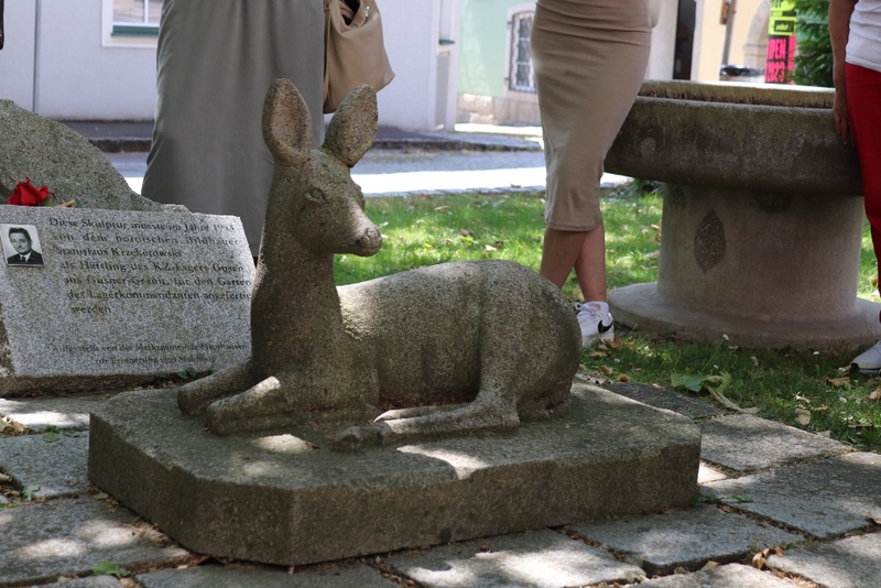 Wizyta w miasteczku Mauthausen. Fot. Tomasz Cieślak